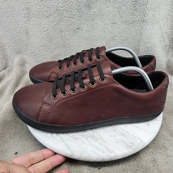 Birchbury Shoes Mens Size 11 Bramfords Anatomical Toe Brown Leather Lace Up *GUC - Picture 1 of 13